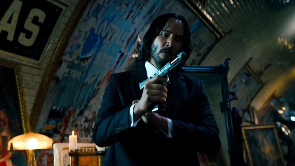 Keanu Reeves ist im offiziellen Trailer zu John Wick 4 nicht aufzuhalten