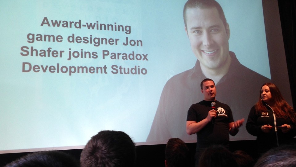 Auf der ParadoxCon 2017 gab Jon Shafer bekannt, dass er gleichzeitig an seinem Kickstarter-Projekt At the Gates und einem neuen Spiel für Paradox arbeiten wird.