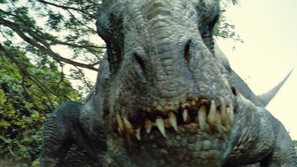 Jurassic World - Videoclip Flucht vor dem Indominus Rex