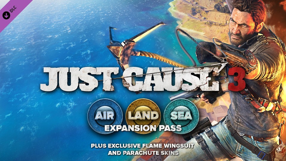 Für Just Cause 3 wird es einen Season-Pass mit drei DLCs geben.