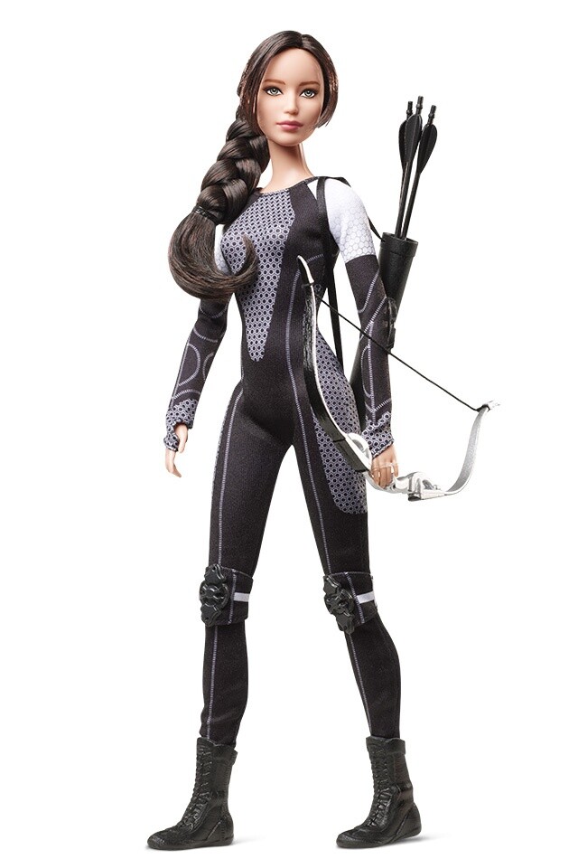 Katniss aus The Hunger Games als Barbie-Puppe