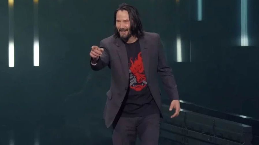 Keanu Reeves lieferte auf der Microsoft-Pressekonferenz quasi das Motto für die E3 2019: Liebe für die Fans.