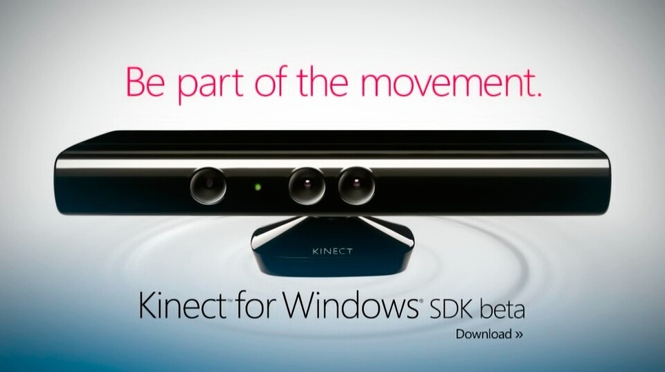 Microsoft nimmer Vorbestellungen für die neuen SDKs von Kinect for Windows an.
