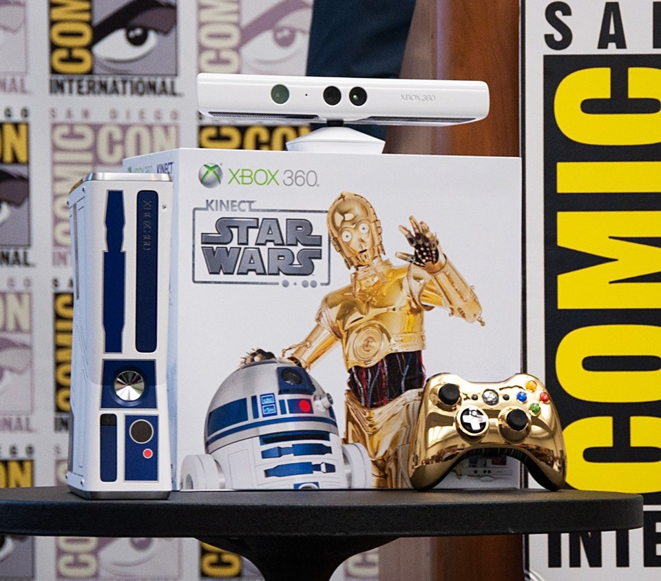 Auf der Comic Con haben Microsoft und LucasArts eine Xbox 360 im Star-Wars-Design angekündigt.