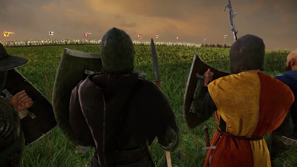 Noch aus der Kickstarter-Zeit von Kingdom Come stammen diese Schlachtfeldszenen. Im fertigen Spiel war davon kaum noch was zu sehen. 
