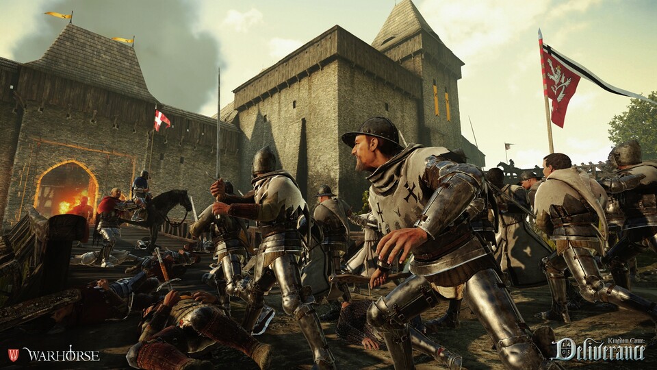 Warhorse Studios sammelt jetzt auch über PayPal Geld für die Entstehung des Mittelalter-Rollenspiels Kingdom Come: Deliverance.