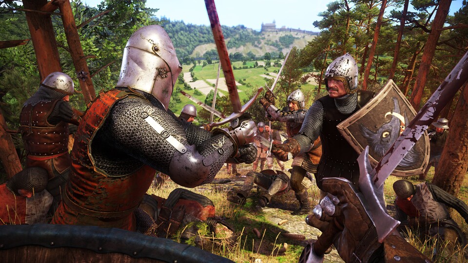 Das Mittelalter-Rollenspiel Kingdom Come: Deliverance schickt uns in blutige Schlachten und erbitterte Schwertkämpfe.