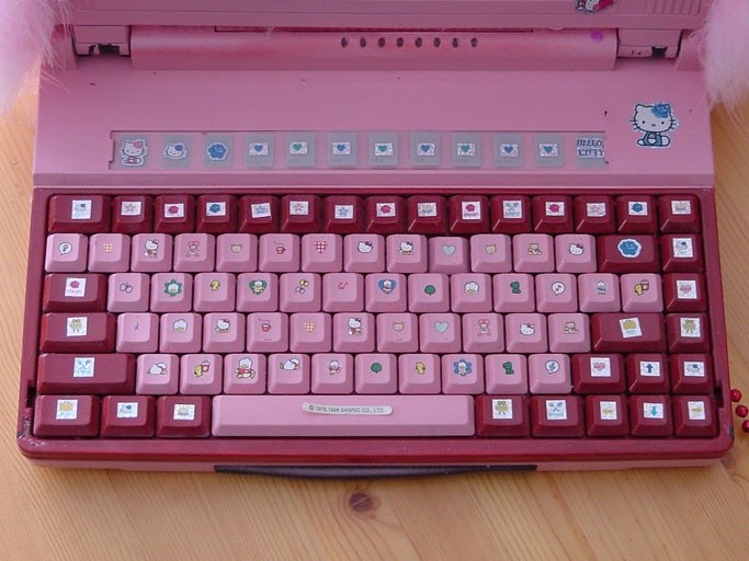 Die Tastatur wurde entsprechend angepasst.
