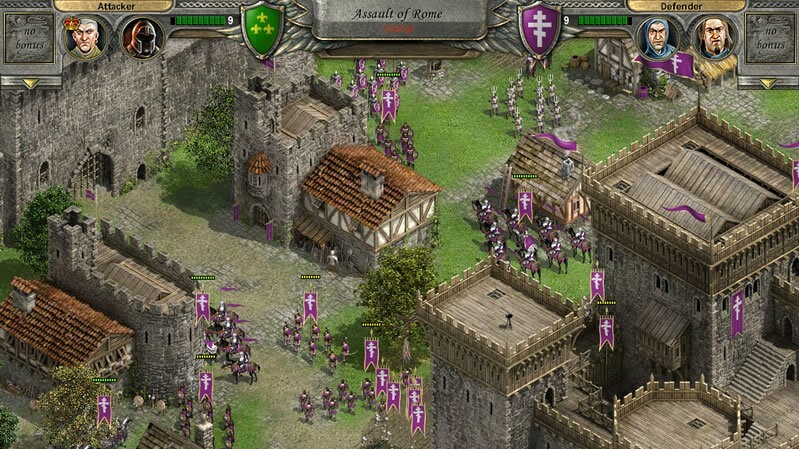 Knights of Honor siedelt sich zwischen Crusader Kings und Total War.