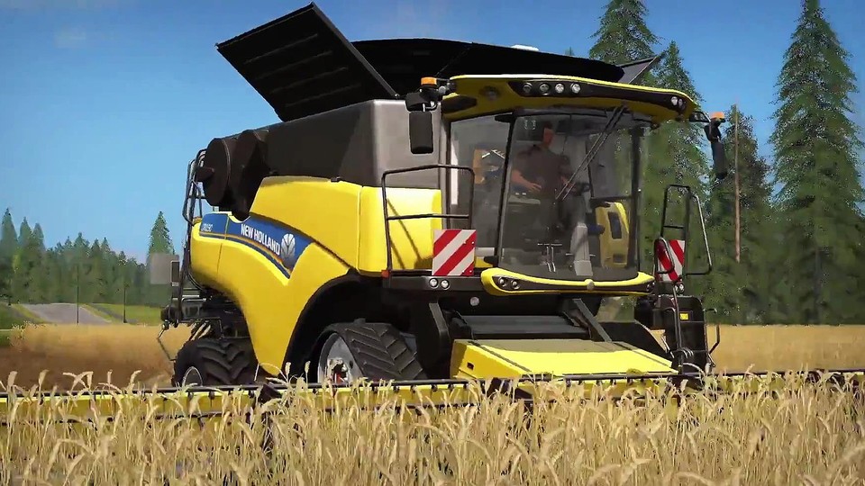 Landwirtschafts-Simulator 2017 - Ingame-Trailer zeigt hübsche Grafik