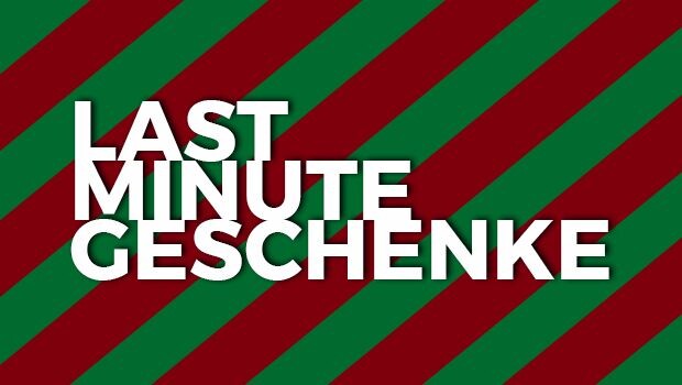 Last Minute Weihnachtsgeschenke - aber trotzdem noch rechtzeitig zum Fest geliefert.