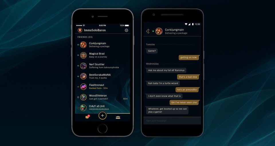 Die offizielle Companion-App für mobile Geräte zum Spiel League of Legends ist verfügbar. Zumindest in den USA und Australien.