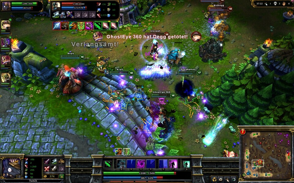 Ein weiterer Ableger: League of Legends erschien 2009.