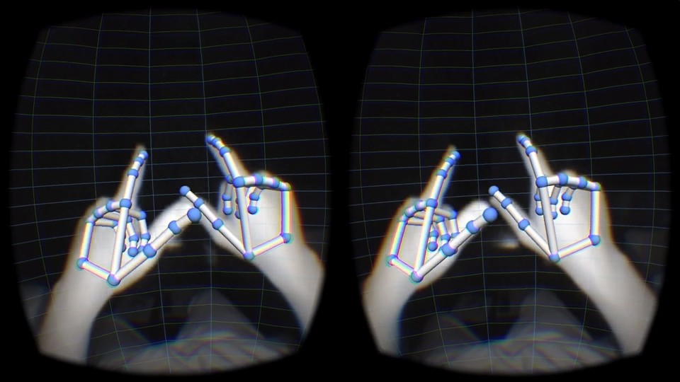 Leap Motion arbeiten an neuen Sensoren, die die Hände des Nutzers in virtuelle Welten integrieren.