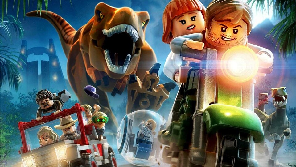 LEGO Jurassic World erzählt die Geschichte aller vier Jurassic-Filme.