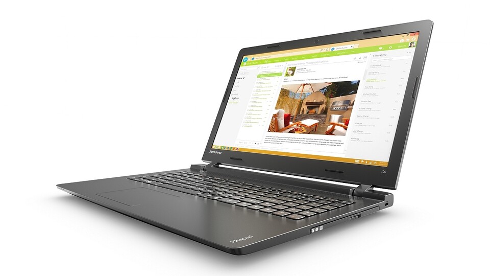 Das Lenovo Ideapad 100 ist ein Einsteigernotebook mit ausreichend Leistung für Office und Internet.