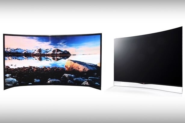LG curved OLED TV