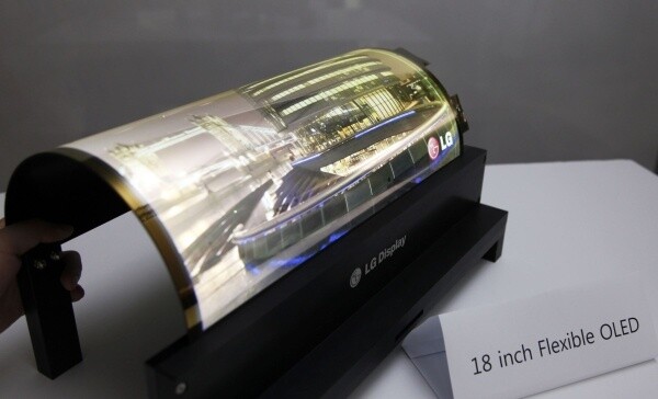 LG entwickelt flexibel aufrollbare OLED-Displays.
