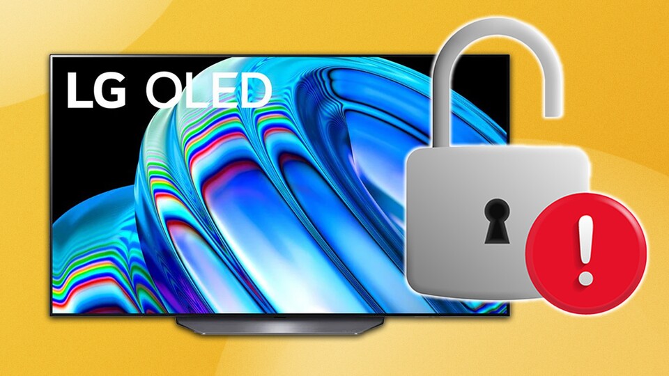 Eine Sicherheitslücke öffnet Hackern Tür und Tor bei LG-TVs. (Bild: LG, Adi - adobe.stock.com)