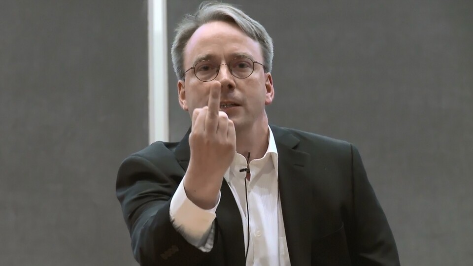 Linus Torvalds schickt eine Nachricht an Nvidia.