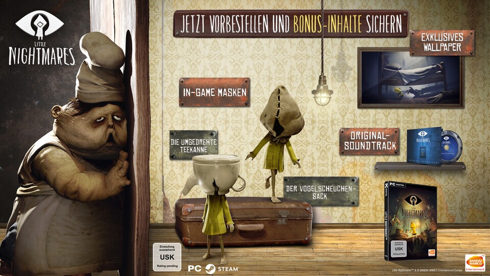 Little Nightmares - Vorbesteller Boni