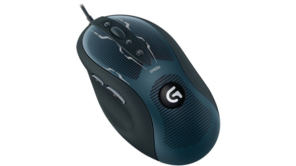 Die Logitech G400s hat im Vergleich zur G400 neue Gehäuseoberflächen und 4.000 statt 3.600 dpi.