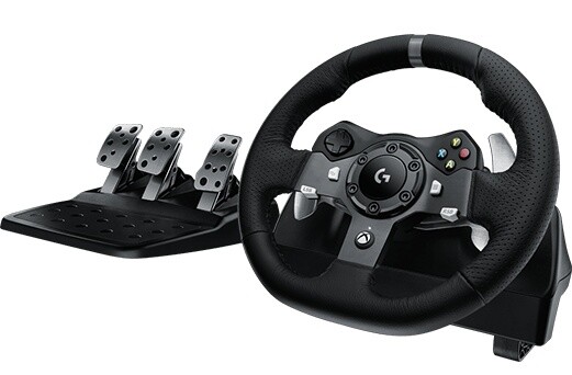 Auf zu neuen Rundenrekorden mit dem Logitech G920, einem luxuriösem Racing Wheel für PC und Konsole.