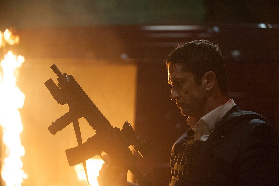 Secret-Service-Agent Mike Banning ist Steven Seagal, Rambo und City Cobra in einer Person.