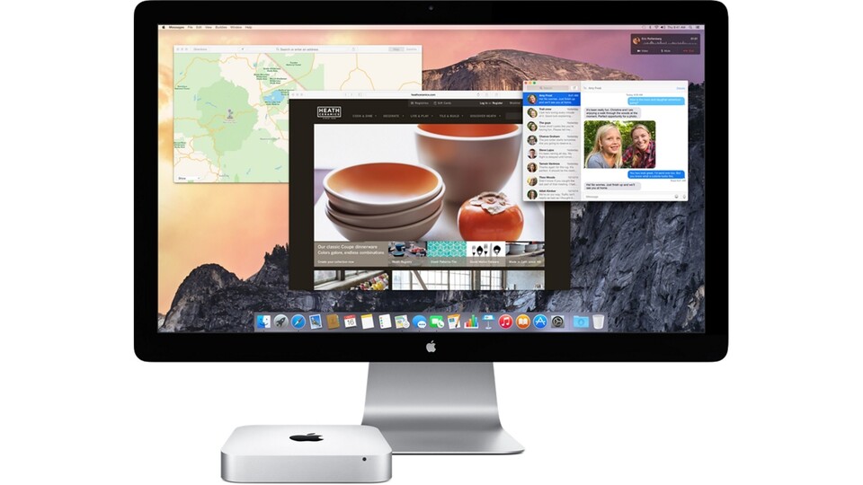 Mac OS X 10.10 scheint beim Backup von Dokumenten und Kontakten etwas über das Ziel hinauszuschießen.