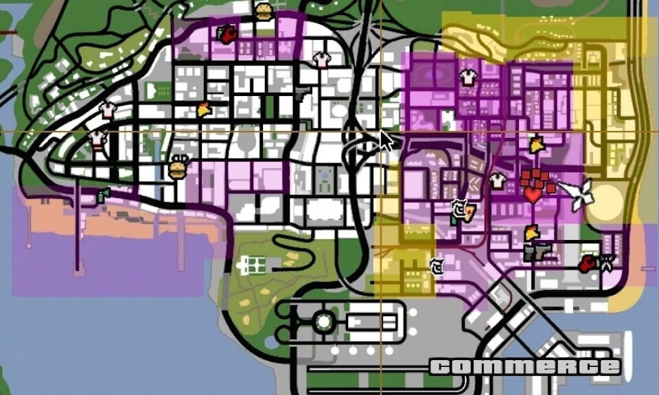 Pink gegen Gelb: IN GTA San Andreas tobten Bandenkriege um ganze Straßenzüge – und wir tobten mit. 