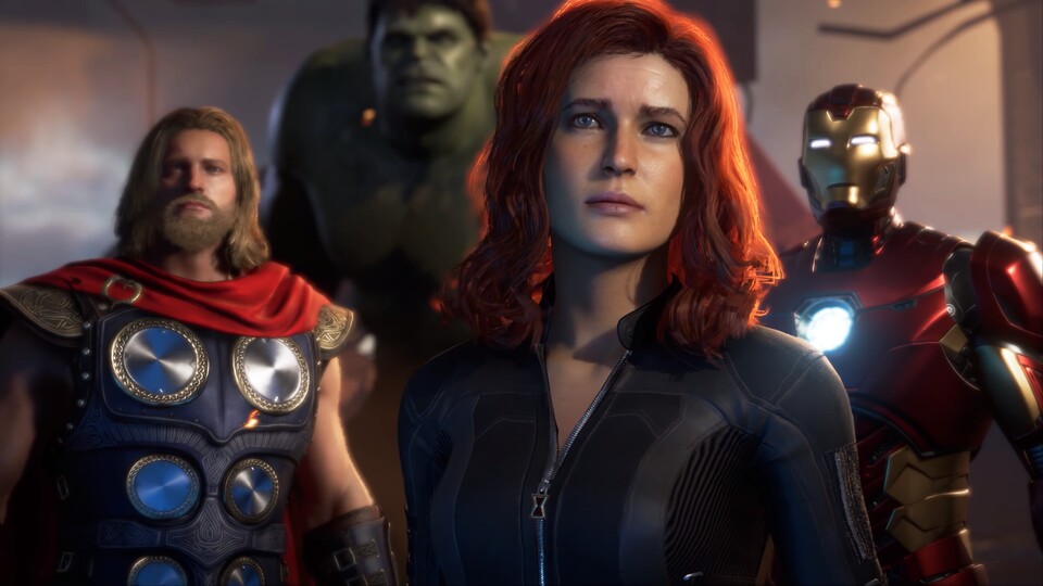 Marvel's Avengers lässt euch als Hulk, Iron Man, Captain America, Black Widow und Thor spielen.