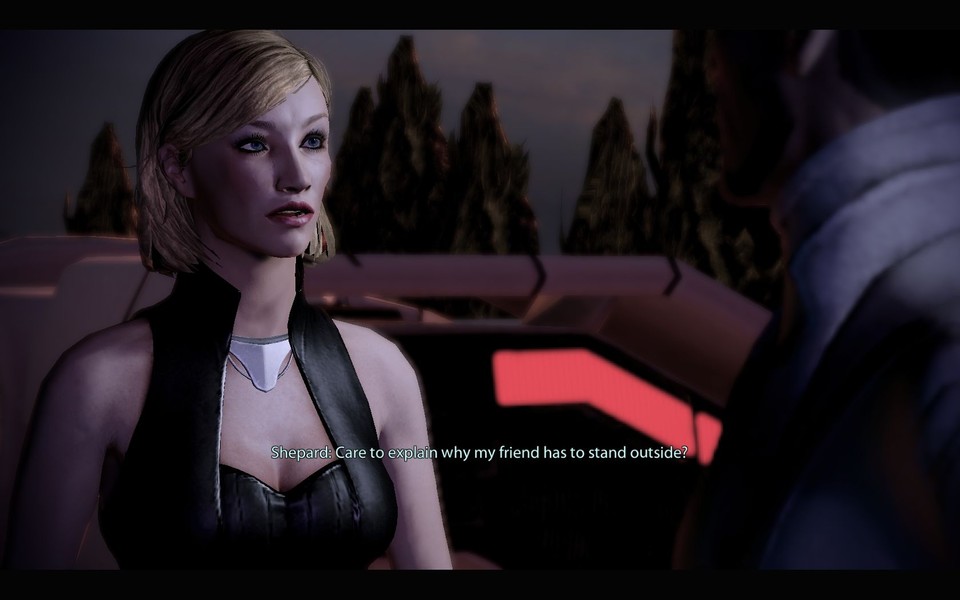 In Mass Effect deutet Bioware Sex nur an, explizite Bett-Szenen gibt's nicht zu sehen.