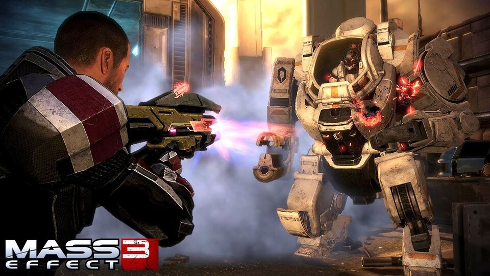Shepard ballert in Mass Effect 3 nicht nur, er rollenspielt auch.