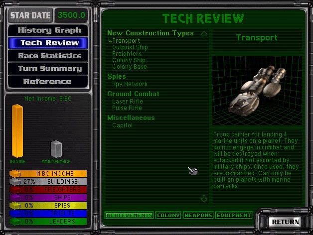 Das Raumschiffdesign ist vor allem darauf ausgelegt, dem Spieler möglichst coole Umbauten an den Kähnen zu ermöglichen.