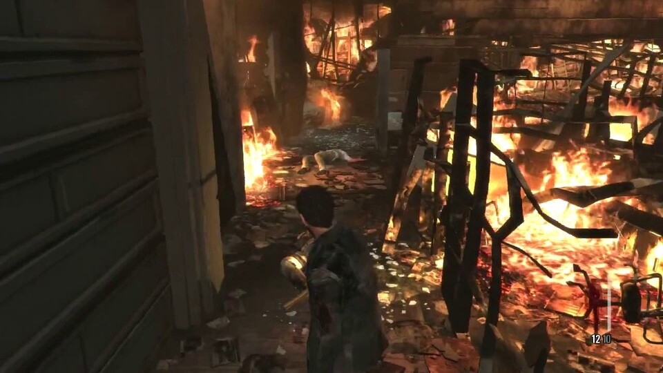 Hier und da hat Max Payne 3 große grafische Momente wie beispielsweise die Feuerdarstellung.