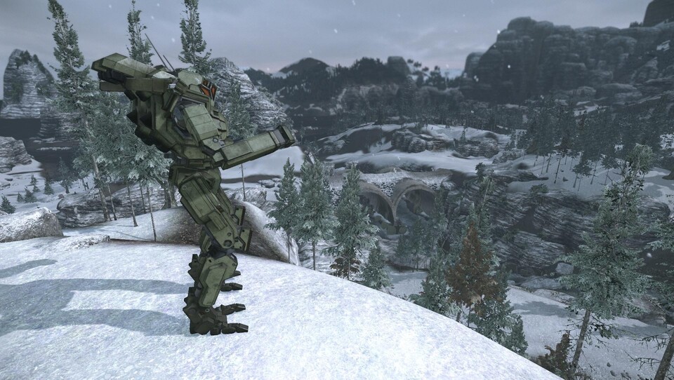 Der Spider-Mech ist neu bei MechWarrior Online.