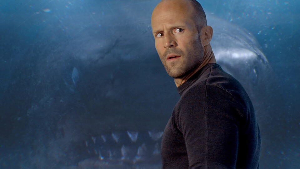 Monster-Hai Meg schnappt zu - Im Trailer legt sich Jason Statham mit einem riesigen Urzeit-Hai an