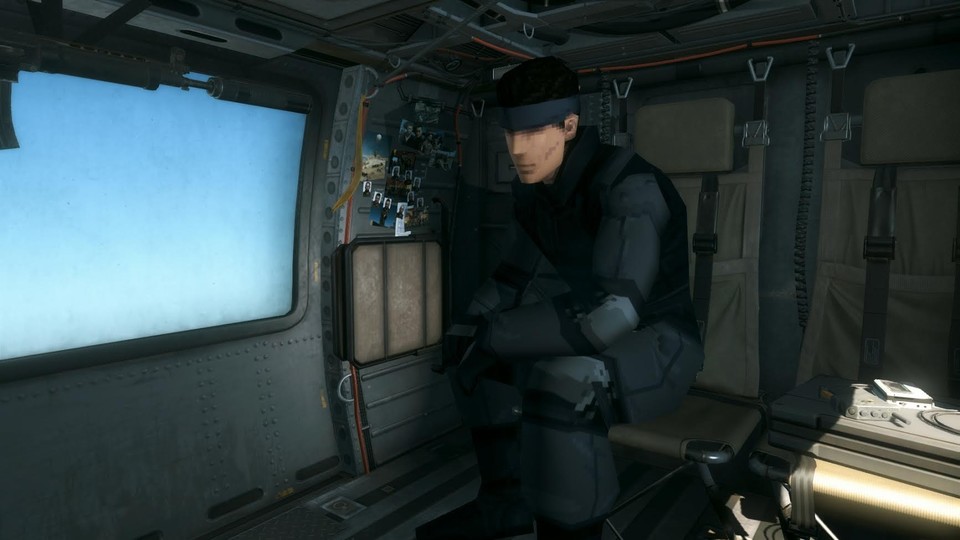 Unter anderem dieser Low-Polygon-Snake lässt sich durch einen Import der Ground-Zeroes-Spielstände in Metal Gear Solid 5: The Phantom Pain freischalten.