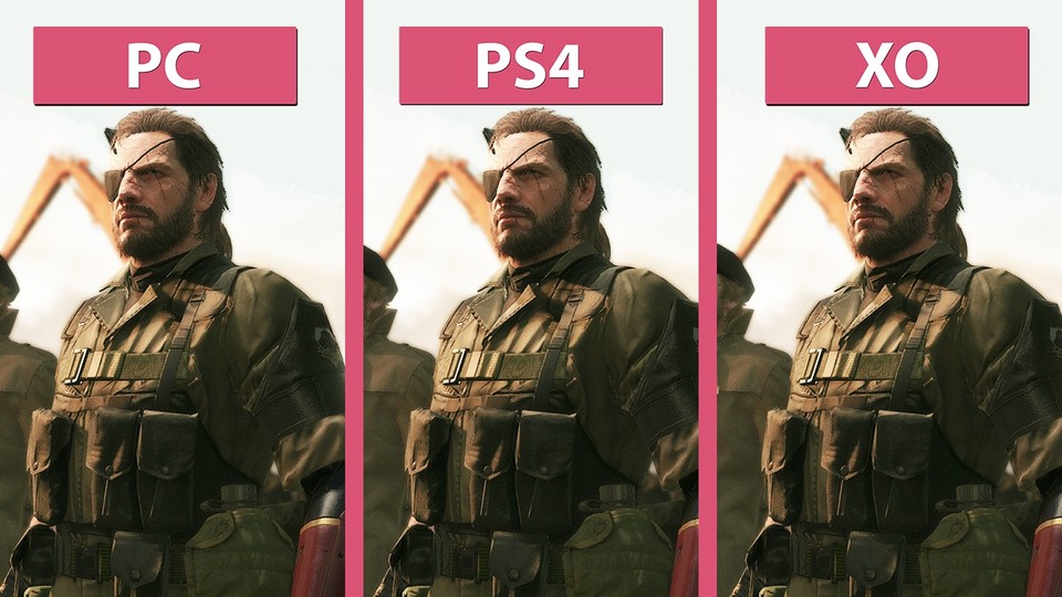 Metal Gear Solid 5: The Phantom Pain - PC gegen PS4 und Xbox One im Vergleich