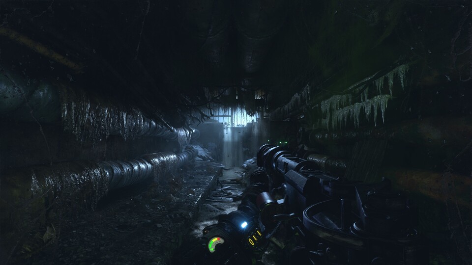In Metro Exodus verlasst ihr zwar den Untergrund, gruselige Höhlen und Tunnel gibt's aber trotzdem jede Menge!