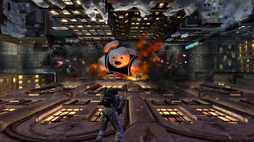 Ghostbusters: The Videogame enthält bekannte Film-Monster wie den Marshmallow-Mann.