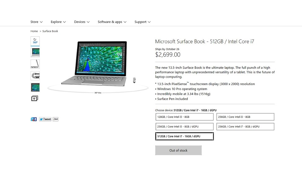 Microsoft Surface Book