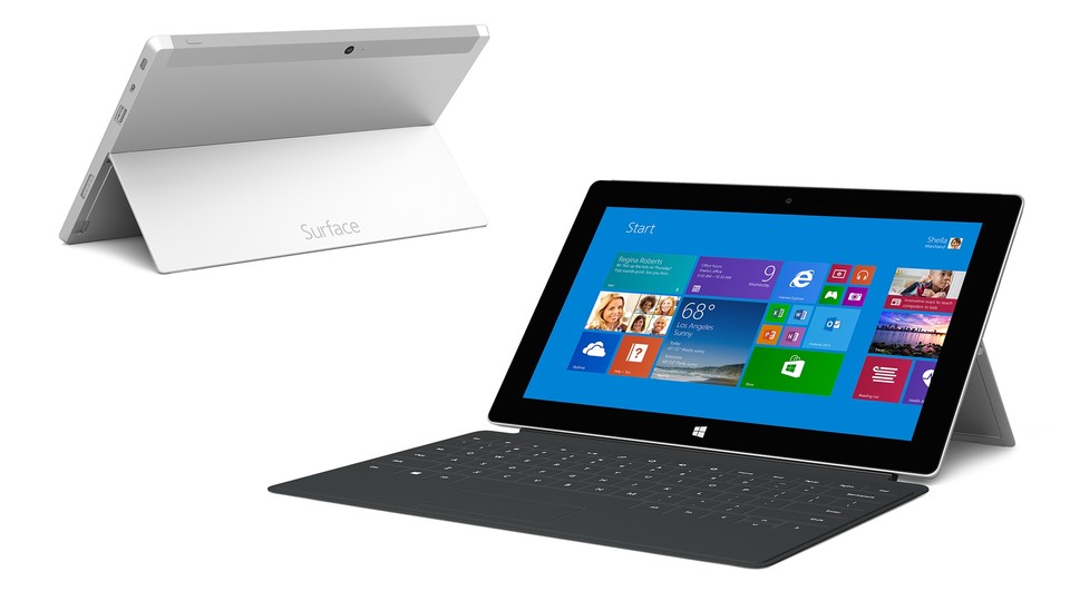 Das Microsoft Surface Pro 2 könnte bald durch eine Mini-Ausgabe mit Kinect-Technik ergänzt werden.