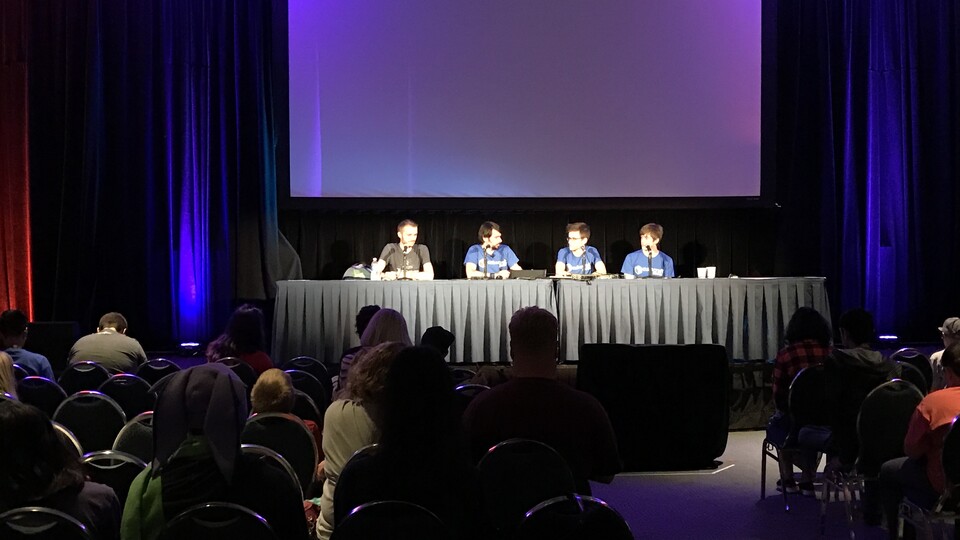 Ein eher ernstes Panel: Die Admins von Cubecraft sprechen über Community Management auf kleineren Minecraft-Servern.