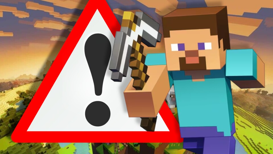 Minecraft warnt vor der Gefahr, dass eure Welten verschwinden.