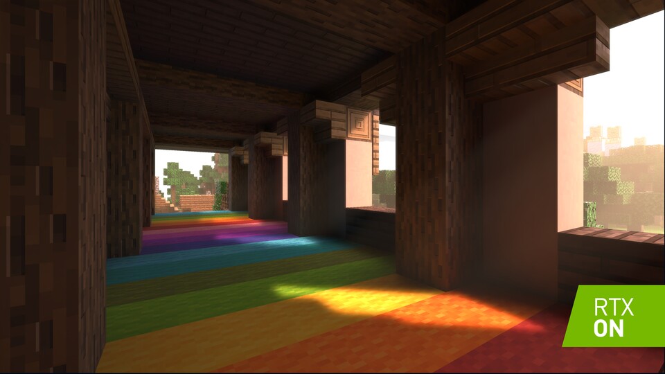 Mit Minecraft RTX verfolgt Nvidia ein Prestige-Projekt in Sachen Raytracing.