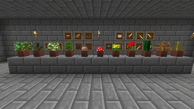 Mit Patch 1.4 könnten auch Topfpflanzen in Minecraft einzug erhalten.