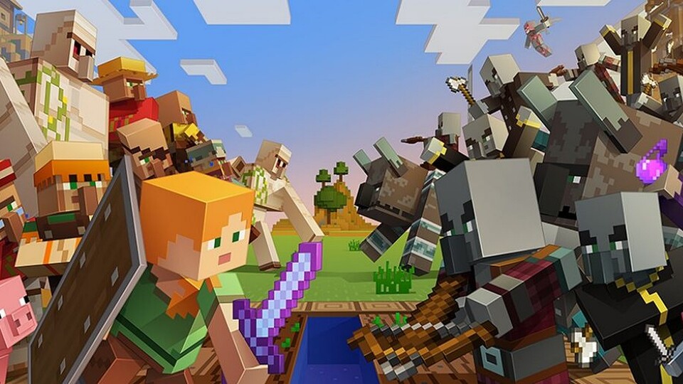 Die Welt von Minecraft wird mit Village & Pillage deutlich lebendiger.
