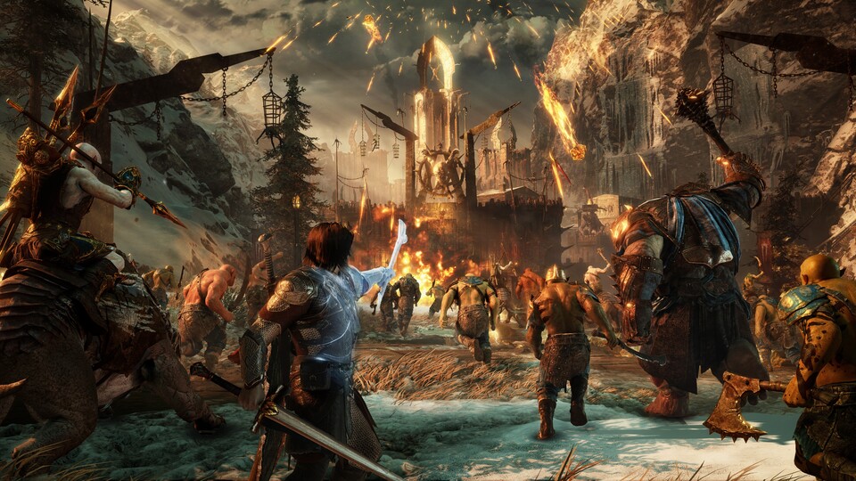 Bei der Belagerung einer Nemesis-Festung zeigt das gleichnamige System mit Ork-Anführer, Unteroffizieren und unterschiedlichen Taktiken all seine Facetten.