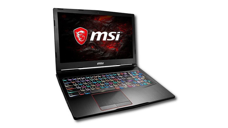 Im GE63VR 7RF Raider von MSI steckt schnelle Hardware von Intel und Nvidia, das Display erreicht gleichzeitig eine hohe Bildwiederholrate von 120 Hertz.